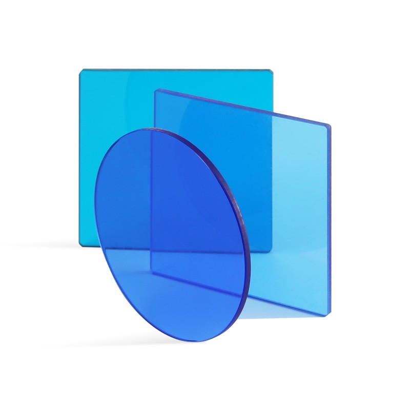 青藍色有色玻璃 青藍色有色玻璃