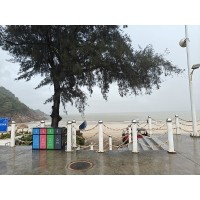 溪涌之行，6月風(fēng)雨擋不住激埃特的熱情